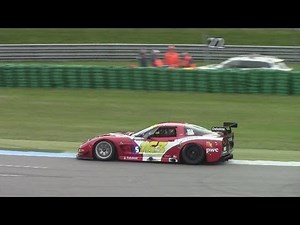 Corvette C5-R GT1 on Track - Brutal Sound!!