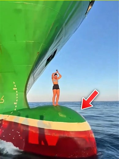 Why Do Ships Have That Bump in Front? 🚢