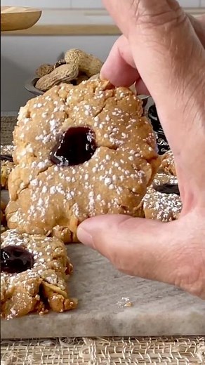 Peanut Butter & Jelly Potato Chip Cookies | Sweet + Salty Cookie Recipe #cookieshorts