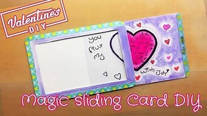 13K views · 104 reactions | Valentine’s day is coming up, and I know you guys want more DIY gift ideas. I hope you like this magic sliding card I made <3 | Sunny DIY | Facebook