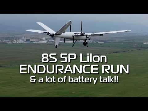 MFE Hero VTOL 8S battery endurance test and some battery specs!