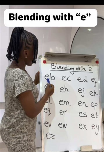Vowel-Consonant Blending with