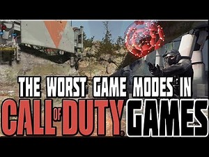 WORST GAME MODES IN CALL OF DUTY GAMES!