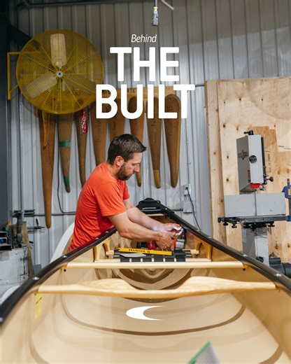 30K views · 389 reactions | How do you build a canoe? Not with magic — with teamwork.  - Comment fabriquer un canot? Pas avec de la magie. Avec du travail d’équipe.  | Esquif | Facebook