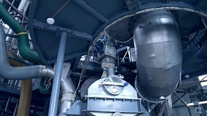 Large dairy machine. Large milk machine for making large batch