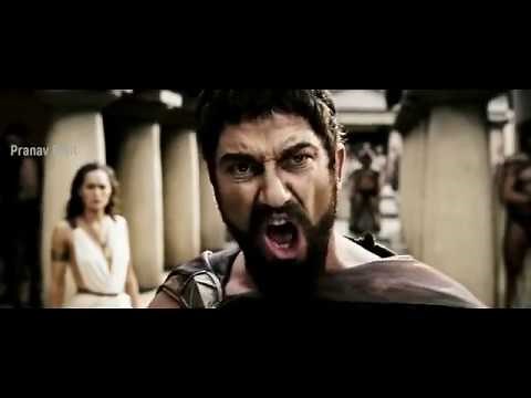 300 spartans best movie scenes hindi DUbbed
