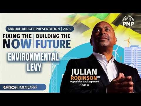 Budget Debate 2026 | Julian Robinson | Environmental Tax
