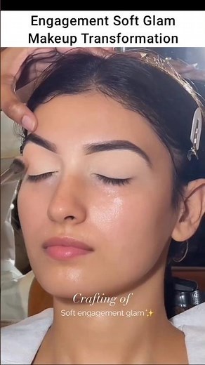 Soft glam| By payaldhawariya #shorts #makeuptutorial #bridal #softglam #wedding #bride #hairstyle