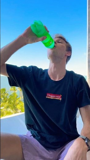 TikTok Challenge: Chugging a full bottle of sprite or 7up without burping! 🫧🥤 #tiktokchallenge