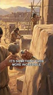 How did they cut these stones so perfectly?