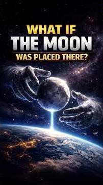 The Moon isn’t natural.. it was placed there by someone?