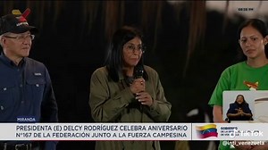 Nuevo modelo económico en Venezuela: Delcy Rodríguez