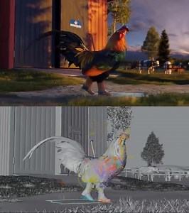 Meet Tommy – The Talking Rooster! A brand-new film featuring Tommy, a talking rooster representing Norrmejerier, Sweden’s beloved dairy brand from Norrland! Crafted entirely in 3D from scratch—no AI involved—by the talented animation artists at FILMIC ART. The lower part of the image reveals the rig and 3D viewport, showcasing the artistry behind the character. Checkout Breakdowns at: vfxexpress.com #3DAnimation #VFX #Filmmaking #CharacterAnimation #BeforeAndAfter #MadeFromScratch #FilmicArt #CG