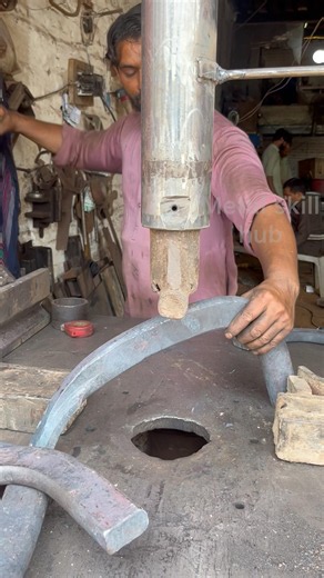This bent metal component is commonly used in industrial machinery, structural frames