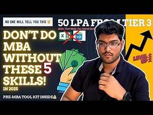 Watch This Before Doing MBA🎓Or Regret Later 🥲 | Get 50 LPA from Tier 3 | 10 Things You MUST Do!🎯✅|