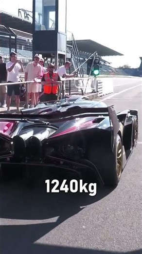 1,850 HP TRACK MONSTER: Bugatti Bolide! 🏎️💨 #shorts