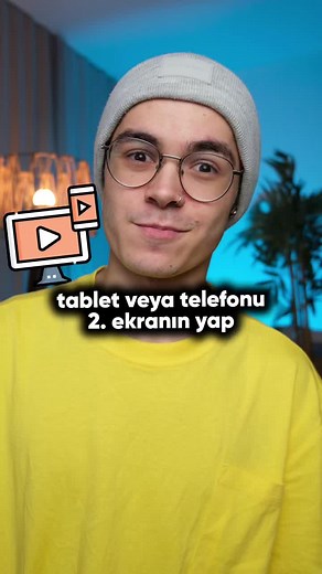 Tablet veya telefonu bilgisayarın 2. ekranı yap 🤩