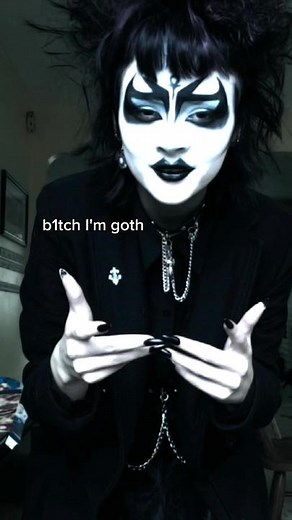 Traditional Goth Makeup Tutorial | 80s Gothic Style