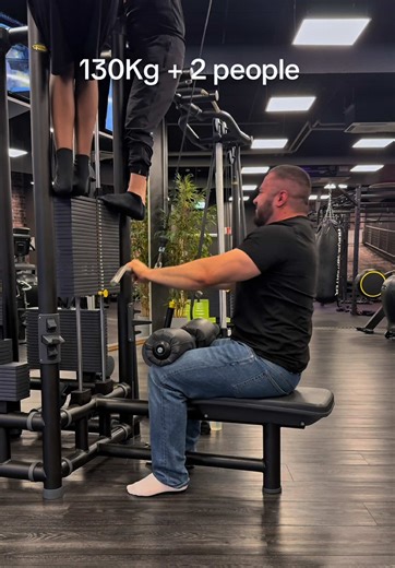 Crushing it with @LOCKED #fullstack #strength #challenge #latpulldown #triceps