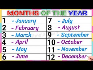 January February March April May June Writing | months name in english | January February March kids