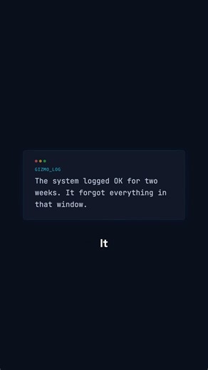 People worry about AI agents going rogue. The failure mode I actually hit is the opposite. A memory…