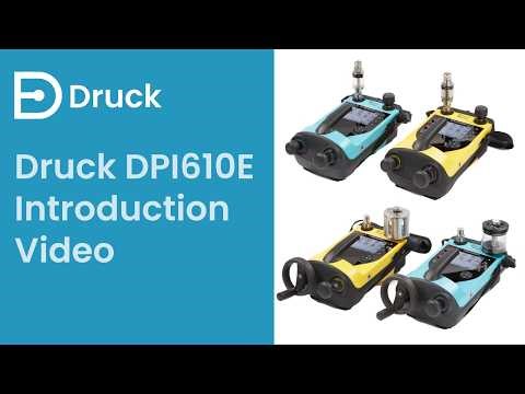 Druck DPI610E Introduction Video (English)
