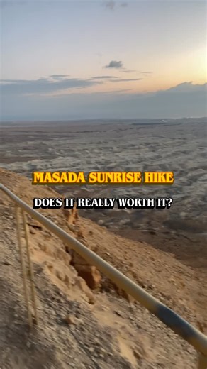 Lior Genah Private Tour Guide in Israel | The Masada sunrise hike - DOES IT REALLY WORTH IT? Staying overnight at the Dead Sea, waking up at 4 AM, climbing the famous mountain on... | Instagram