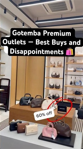 Gotemba Premium Outlets — Best Buys and Disappointments 🛍️
