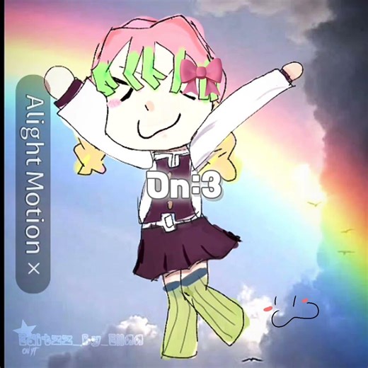 FIRST TIME USING AOIGH MOTION | #fypシ #demonslayer #mitsurikanroji #anime #art #blowup