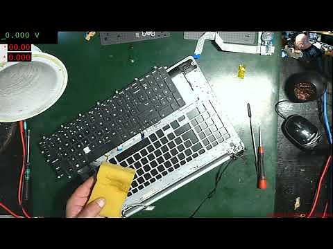 Dell Inspiron P75F 5570 molded keyboard replacement