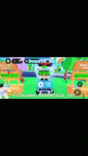 I Made a Rainbow Stand in Roblox Pls Donate 🌈 Will People Donate?