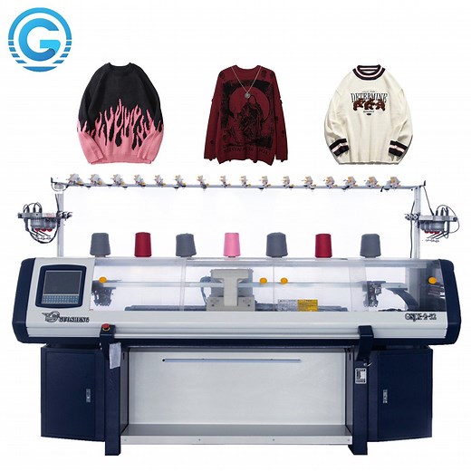 [Hot Item] Fully Automatic Computerized 1.2m/S 16g Sweater Flat Knitting Machine