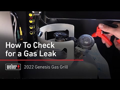 How To Check For A Gas Leak | Weber Genesis 2022