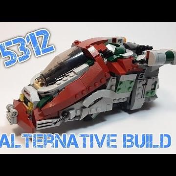 Boba Fett's Dropship - Lego Star Wars 75312 Alternative Build