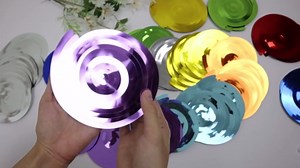 Chanseen 40Pcs Colorful Swirl Ceiling Decor Plastic Hanging Streamers Party Decorations Spiral Foil Party Supplies for Birthday Halloween Christmas Fall Celebration All Kinds of Parties