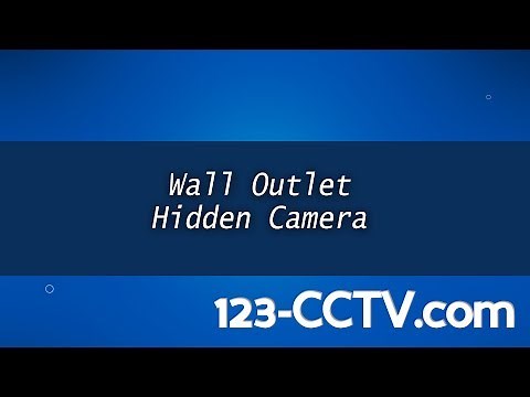Electrical Socket Hidden Camera that installs in any Wall Outlet