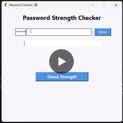 Python Password Strength Checker with Regex and Validation | PALAK JAIN posted on the topic | LinkedIn