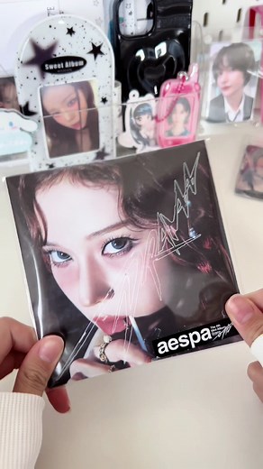 Drama unboxing .𖥔 ݁ ˖ 今回はニンカリ運強め🫶🏻 #aespa #aespadrama #アルバム開封 #開封動画 #手元動画 #my #briize #kpopfyp