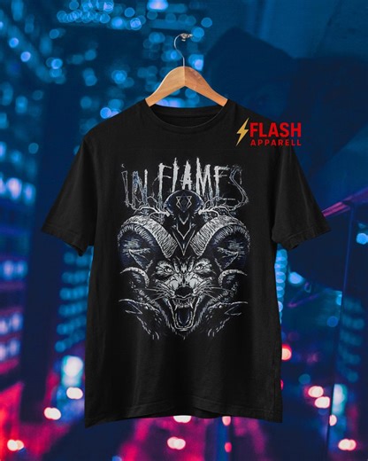 In Flames T-shirt - Metal Music Shirt - Only for the Weak - Clayman Album - in Flames Merch - Unisex Rocker Clothing - Etsy