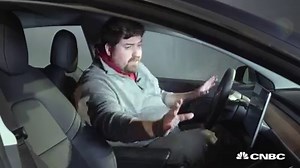 65K views · 72 shares | We got behind the wheel of Tesla's highly-anticipated Model 3. | CNBC Technology | Facebook