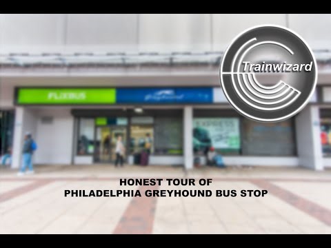 Honest Tour of Greyhound's Philly Curbside Bus Station