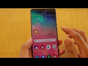 Samsung Galaxy S10 / S9 / How to Disable Text Message Popup