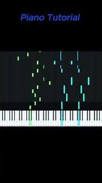 Entrance to the Infinity Castle Piano Tutorial #pianofacil #pianofacile #shortspiano #easypiano