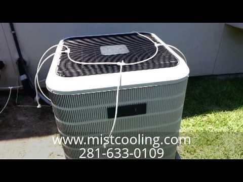AC Precooling Mister system kit - Cool your AC to reduce improve AC efficiency. mistcooling.com