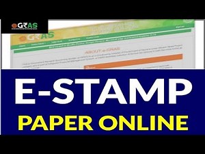 E-Stamp Paper online, E-Stamp कैसे निकालते है Step By Step, E STAMP PAPER HARYANA, Stamp paper net