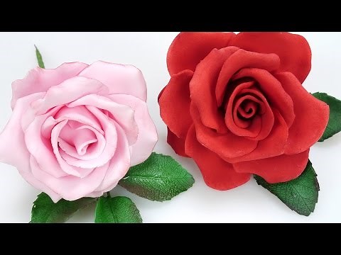 How To Make A Beautiful Sugar Rose