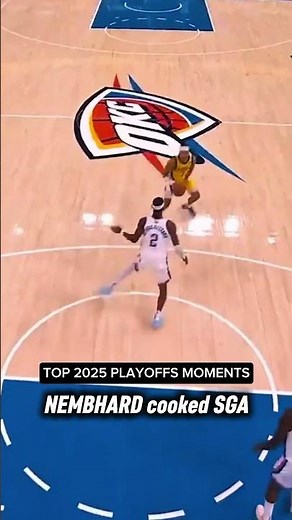 Andrew Nembhard COOKS Shai & Drains Cold 3! 🔥 | 2025 NBA Finals Highlight #nbashorts