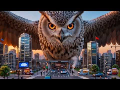 Epic Owl Scene – Mind Blowing Visual! 🎬✨