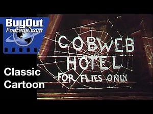 The Cobweb Hotel 1936 Classic Cartoon