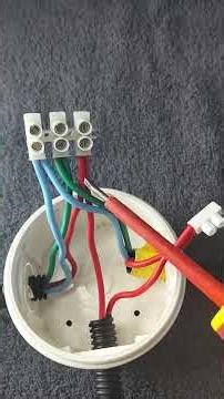 How to wire a junction box